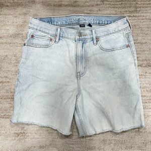 American Eagle Light Wash Relaxed Short Size 2